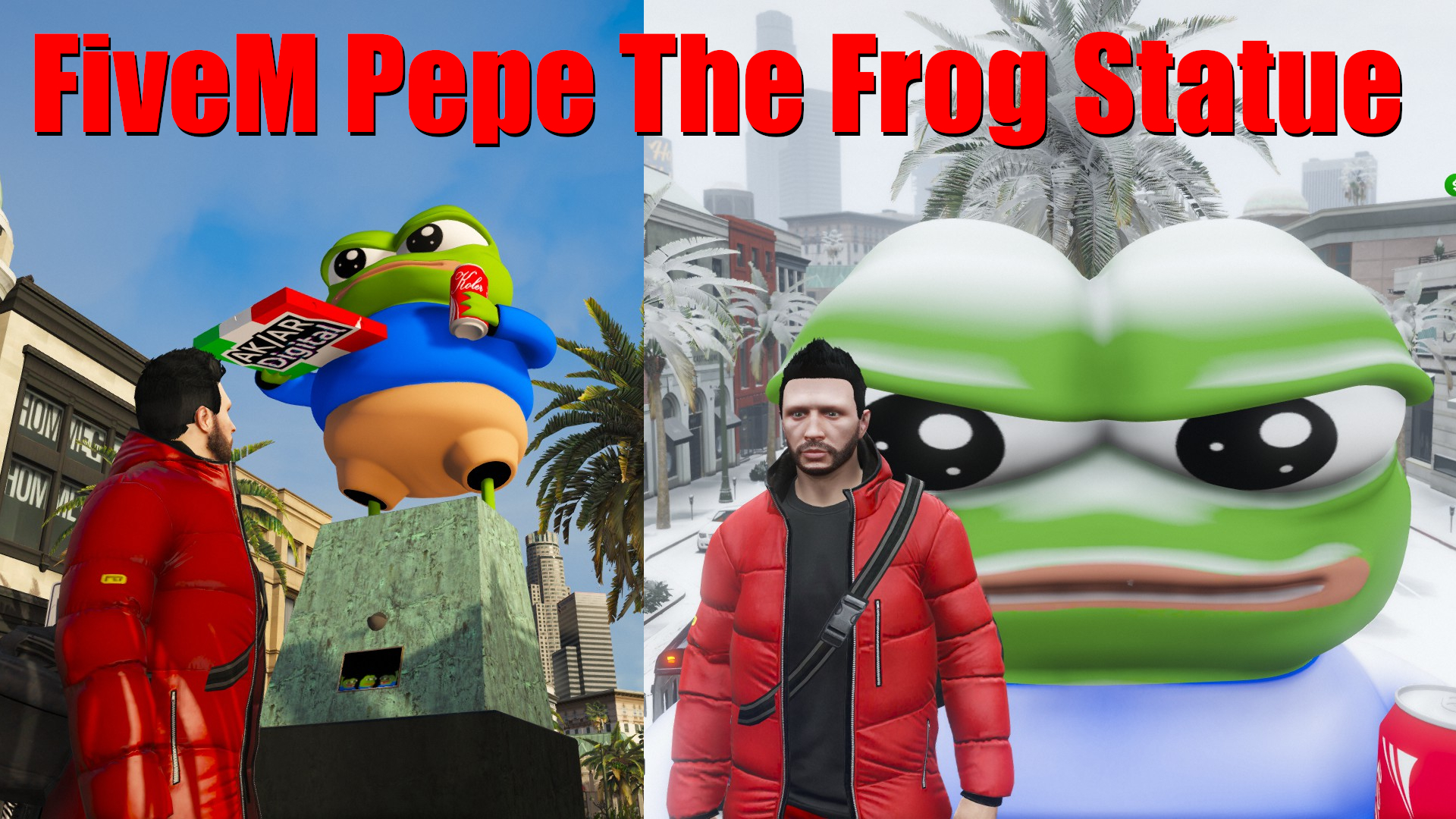 Read more about the article FiveM Pepe the Forg Statue