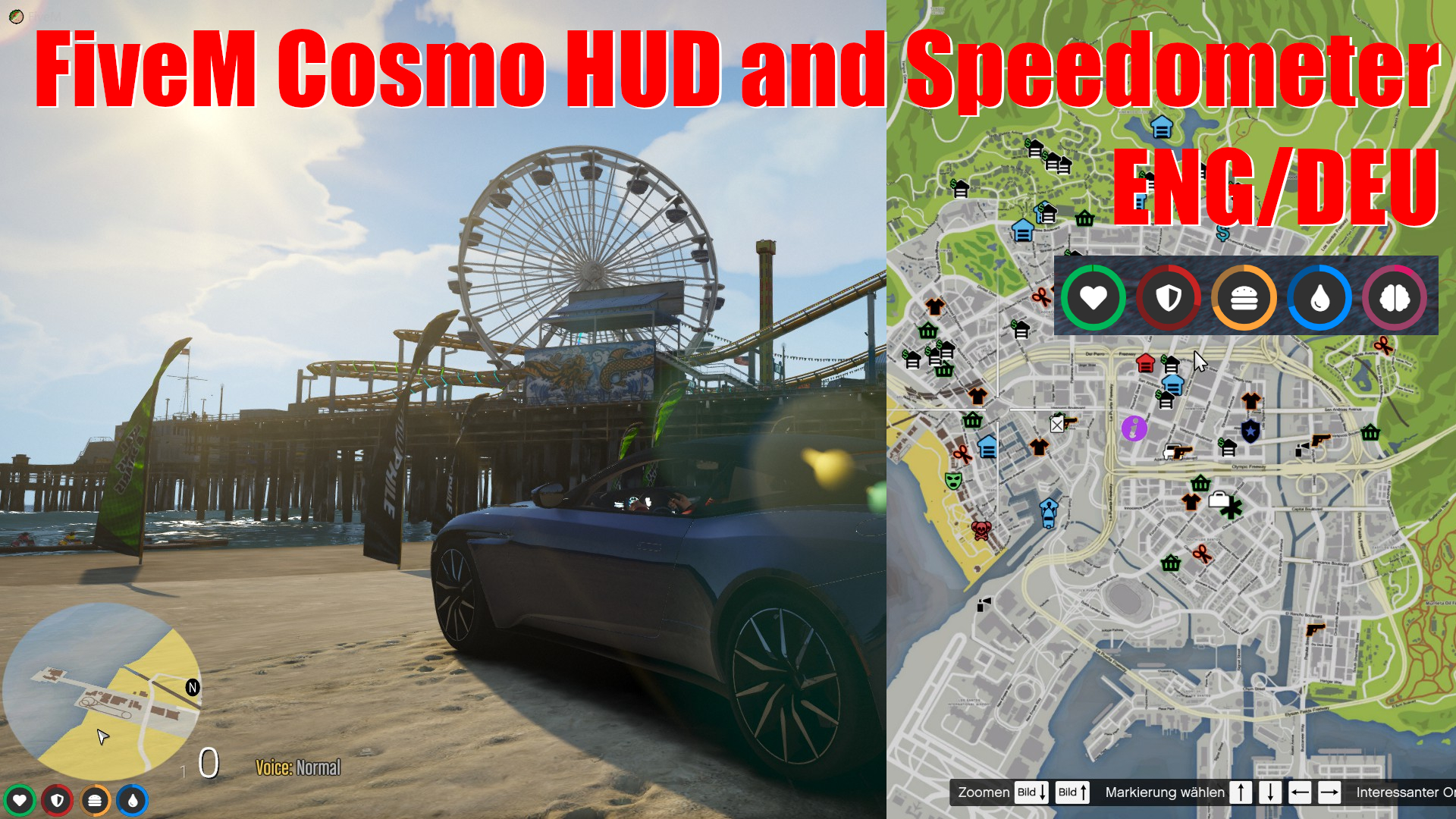 Read more about the article FiveM Cosmo Hud and Speedometer