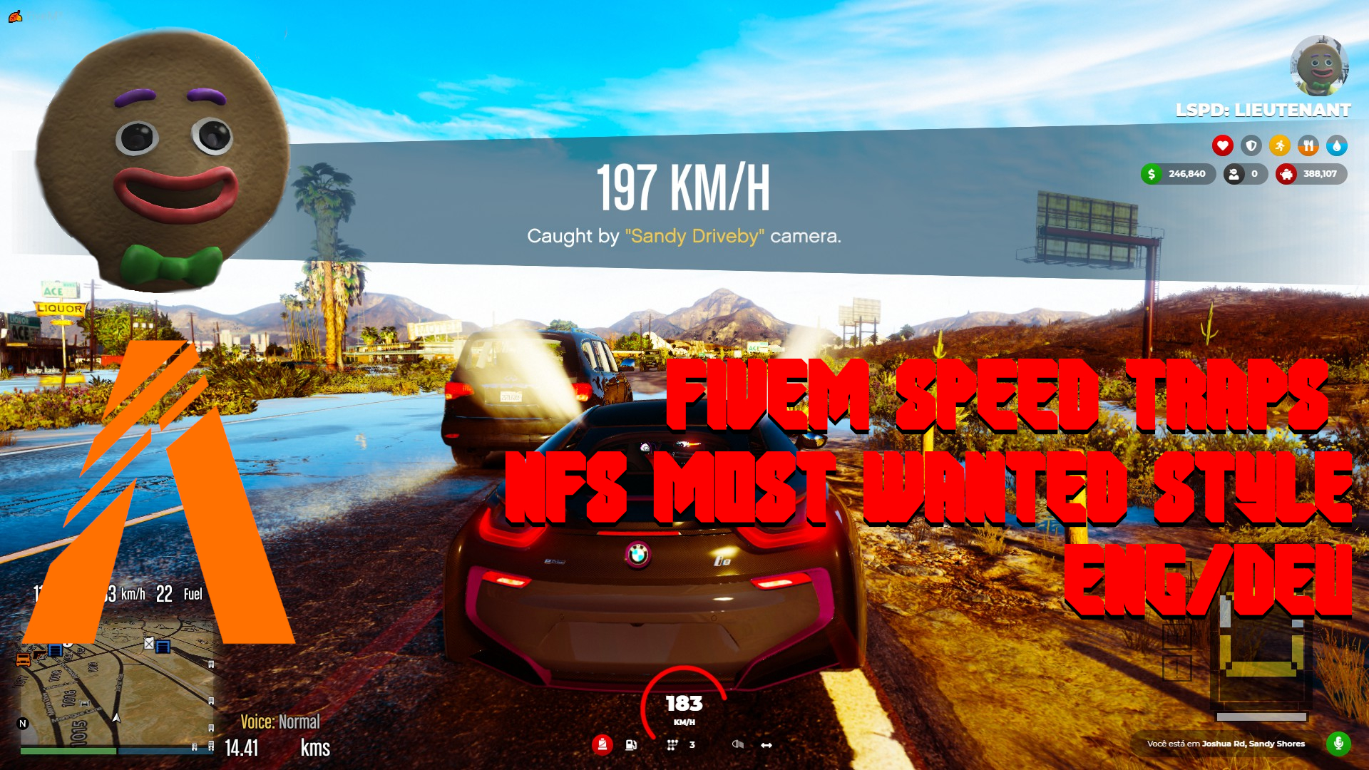 Read more about the article FiveM Speed Traps! – NFS Most Wanted-style speed cameras