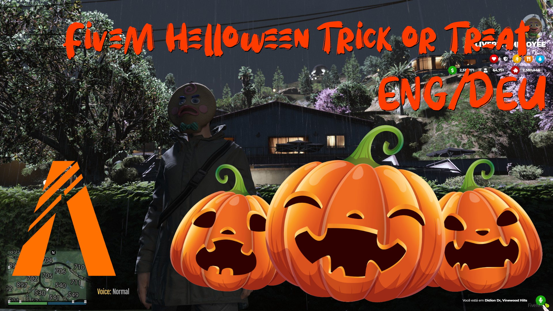 You are currently viewing FiveM Helloween Trick or Treat Free Script