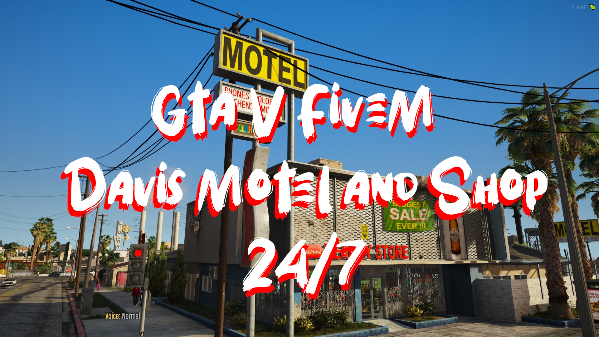 Read more about the article Gta V FiveM Davis Motel and Shop 24/7 MLO